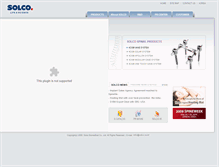 Tablet Screenshot of eng.solco.co.kr